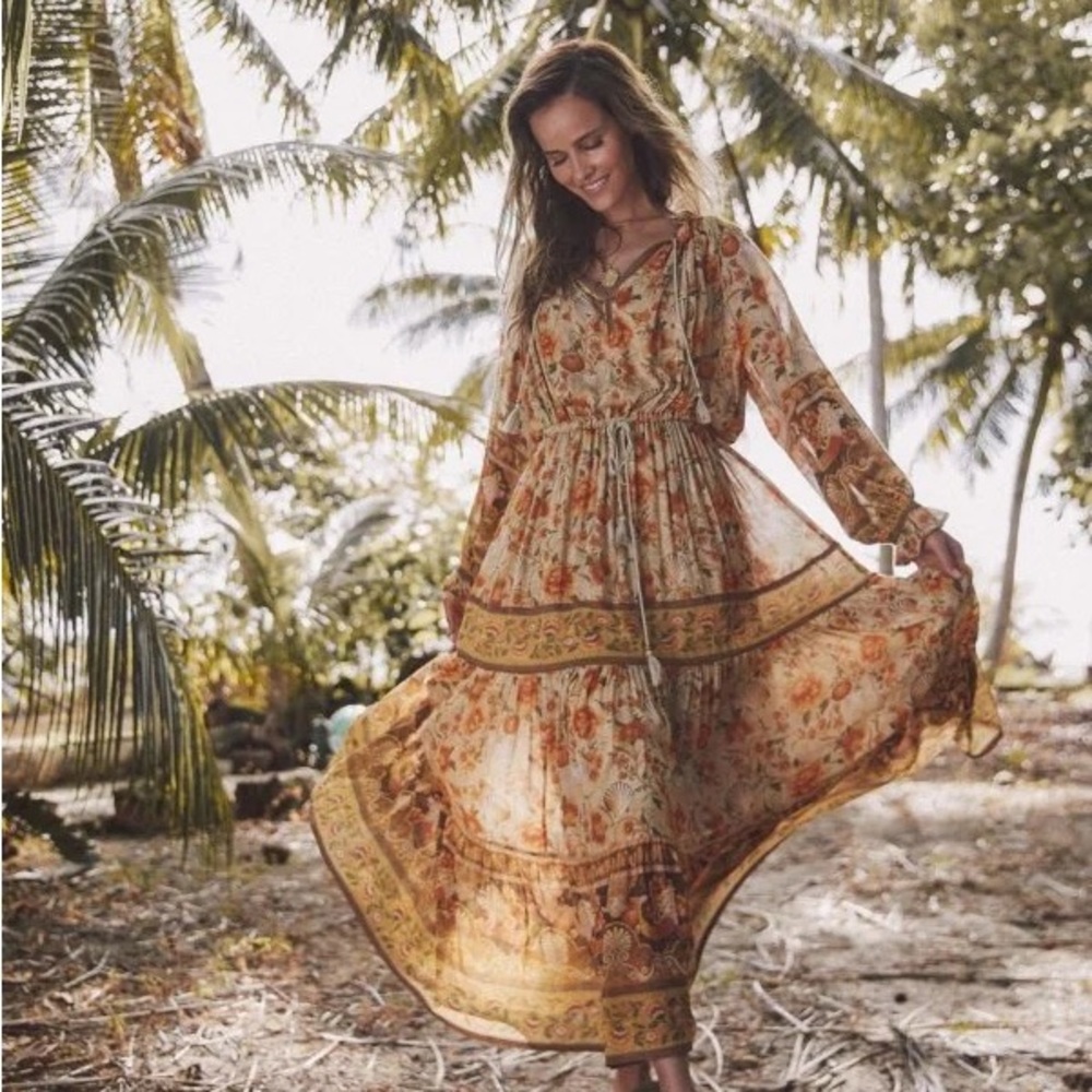 Gorgeous Spell Maxi Dress, Daisy Jones, Vintage Look